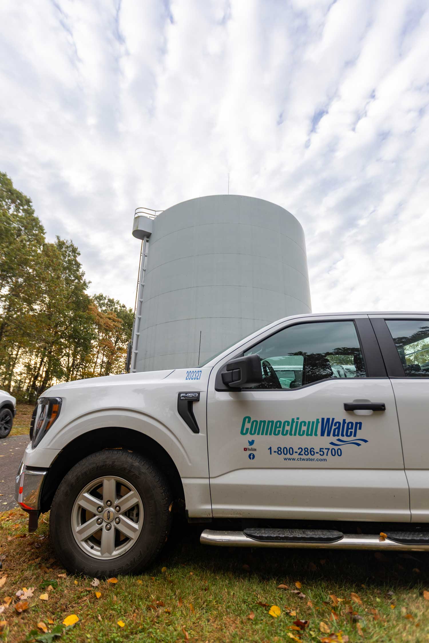 our team worked with instructors from the Connecticut State Fire Academy on safety practices when climbing water tanks.