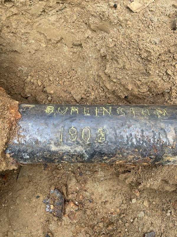 Water main from 1905 replaced in Killingly