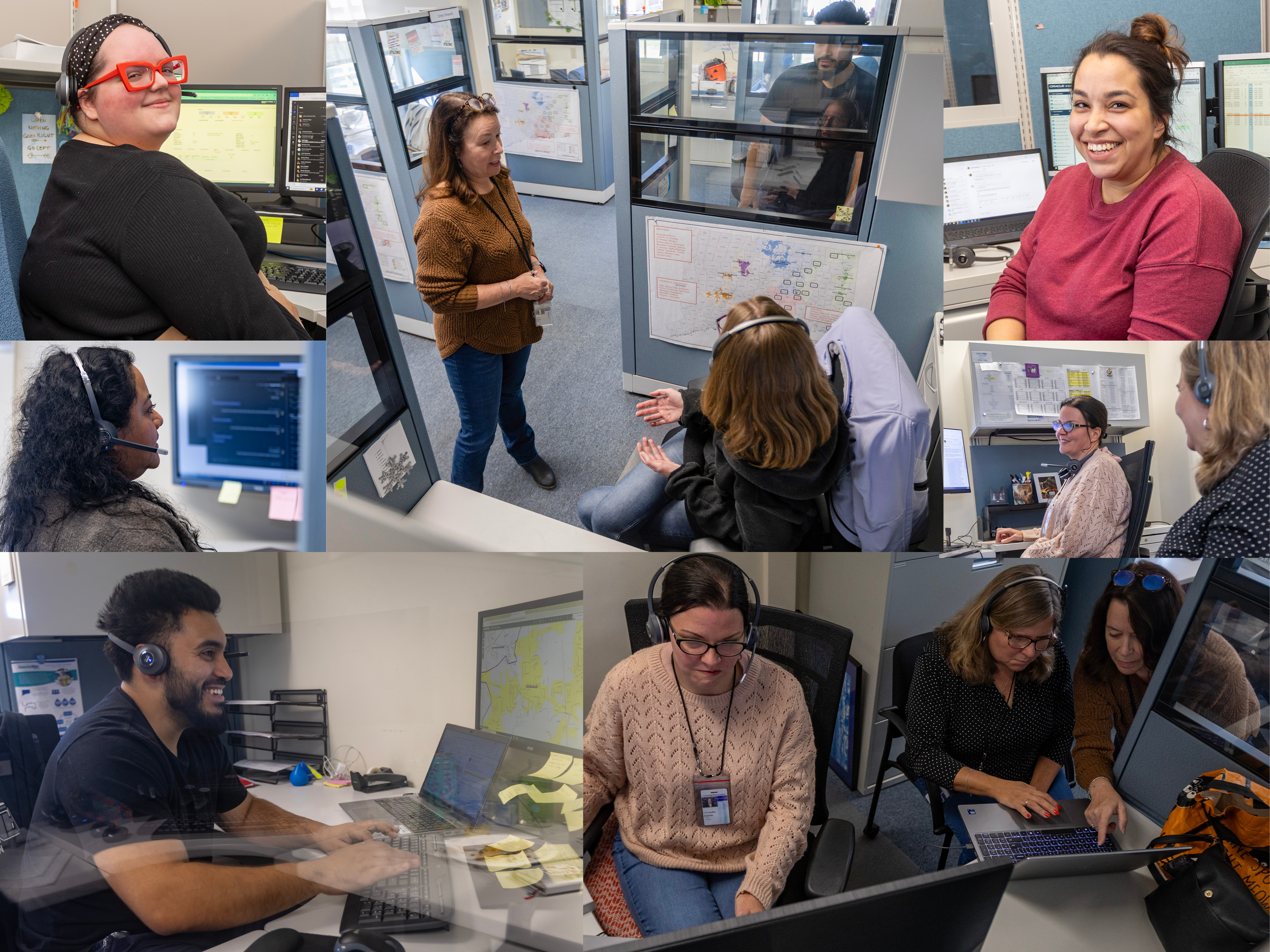 Staff on the Connecticut Water Customer Service Team